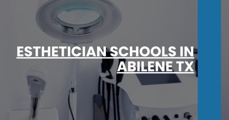 Esthetician Schools in Abilene TX Feature Image