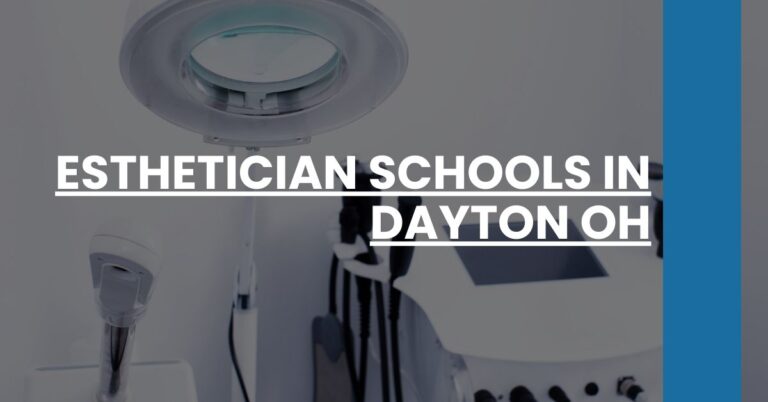 Esthetician Schools in Dayton OH Feature Image