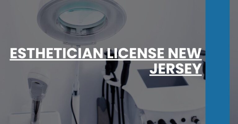 Esthetician License New Jersey Feature Image