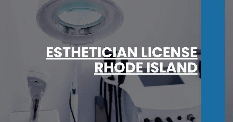 Esthetician License Rhode Island Feature Image