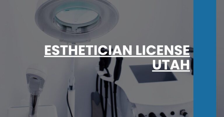 Esthetician License Utah Feature Image