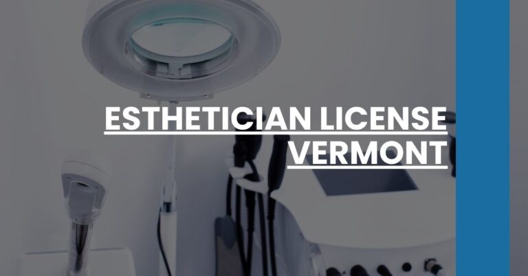 Esthetician License Vermont Feature Image