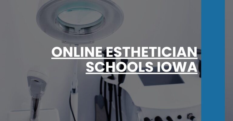 Online Esthetician Schools Iowa Feature Image